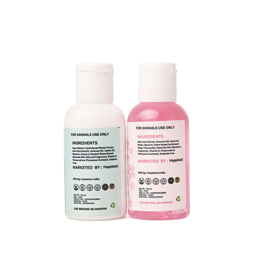 Happietail's Shampoo & Conditioner Pack - 60ml EACH
