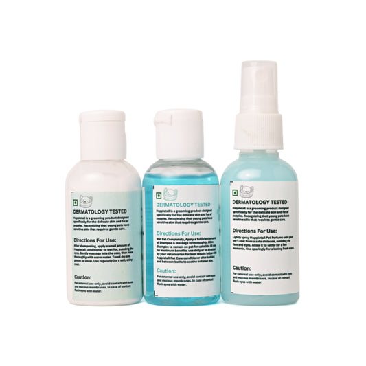 Happietail's Grooming Combo - 60ml EACH