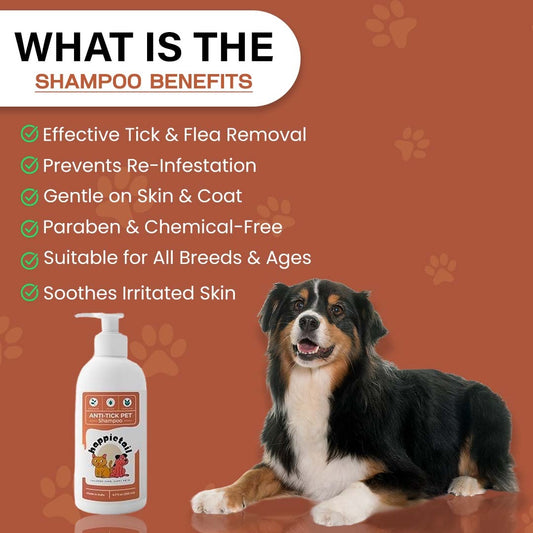 Happietail's Anti-Tick Shampoo 500ml