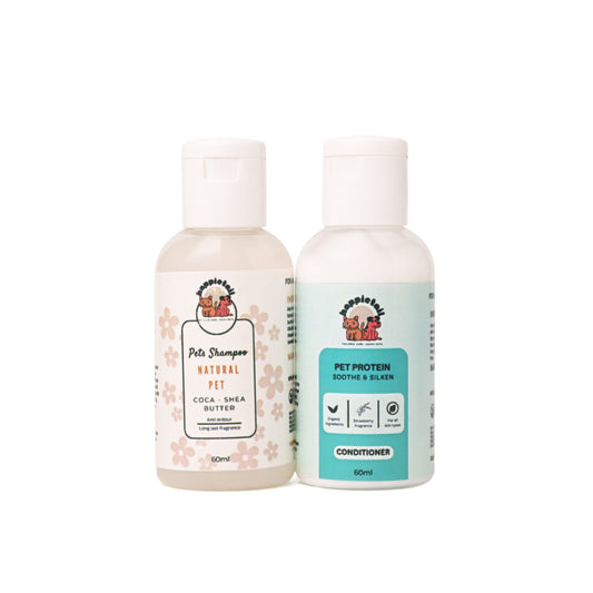 Happietail's Natural Pet Shampoo & Conditioner