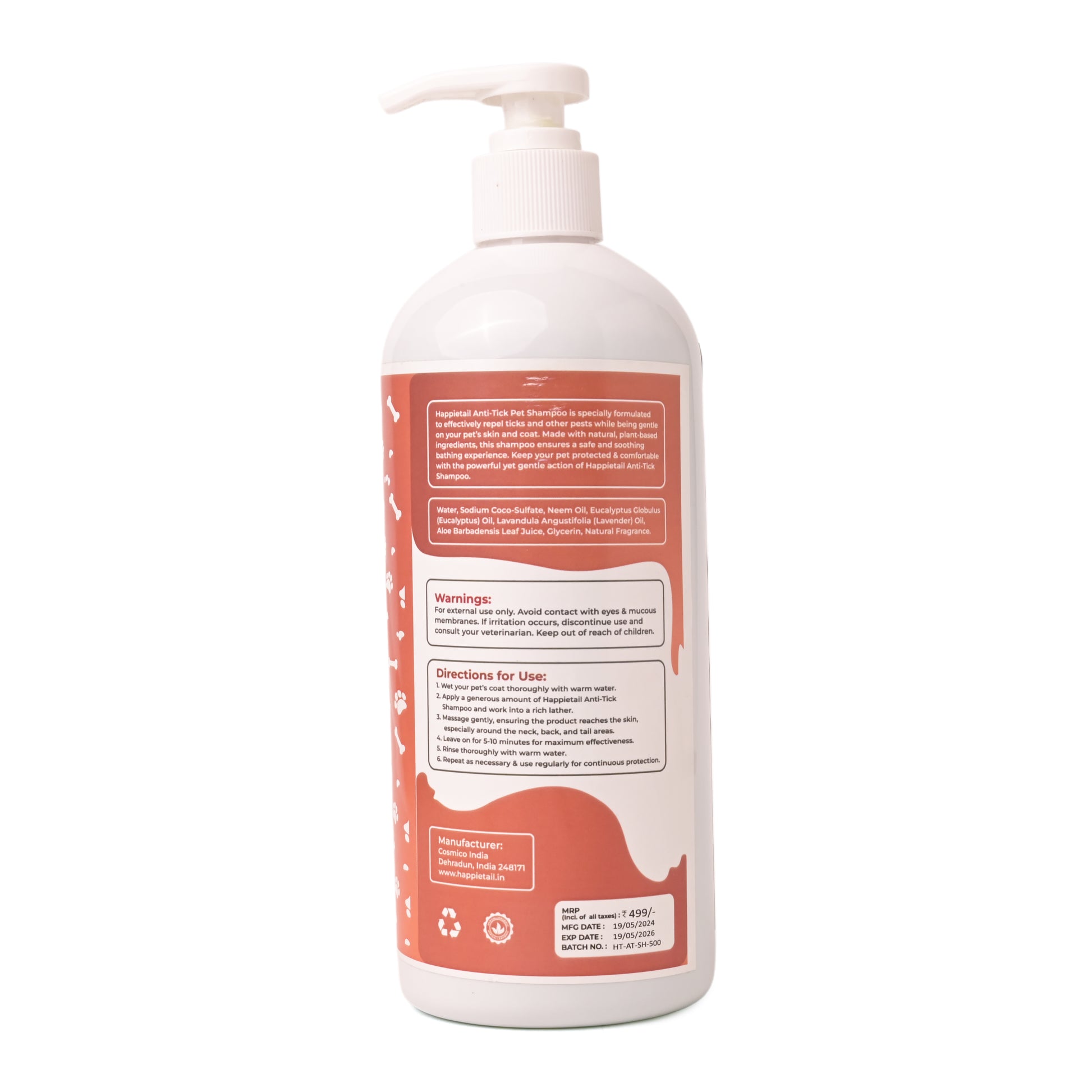 Happietail's Anti-Tick Shampoo