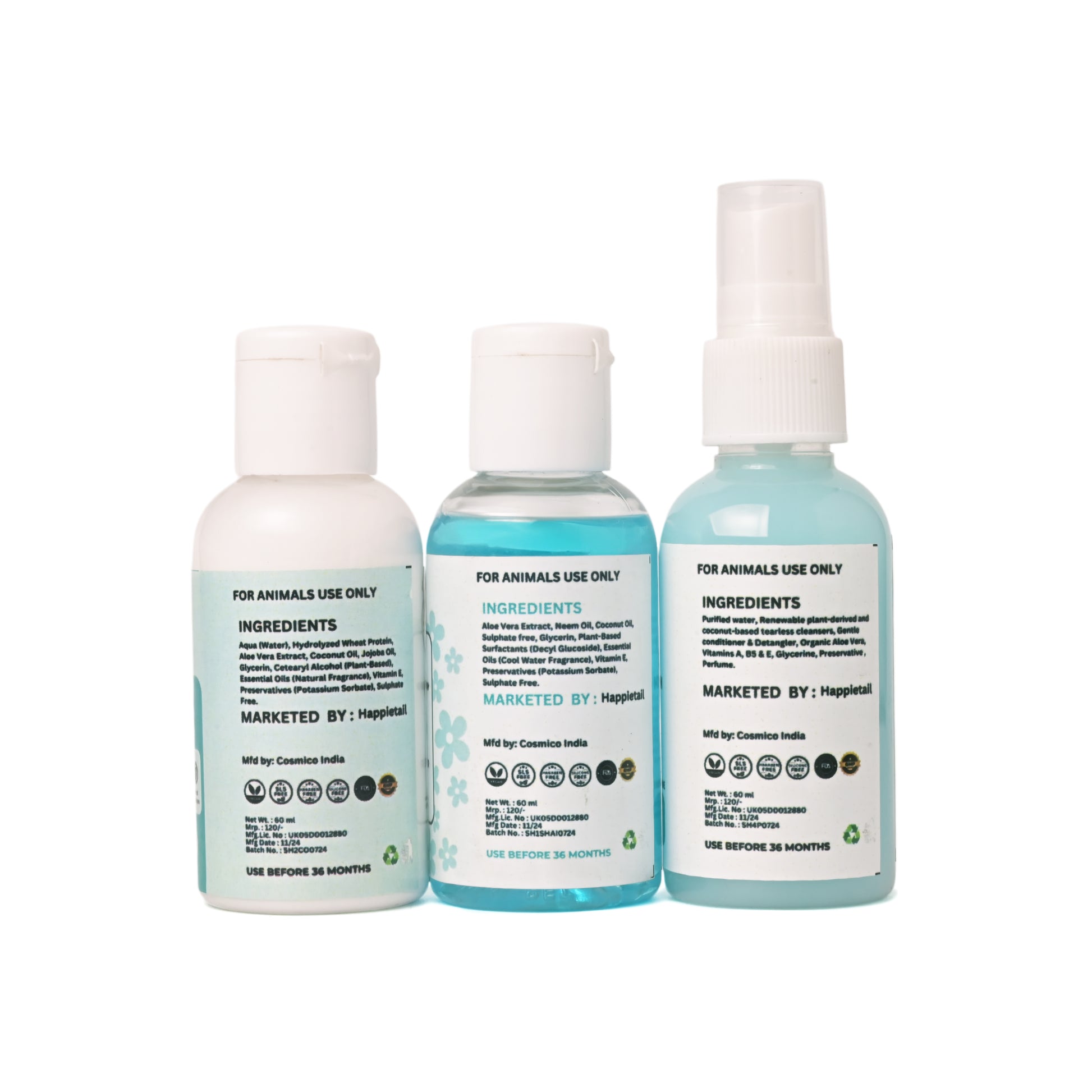 Happietail's Grooming Combo