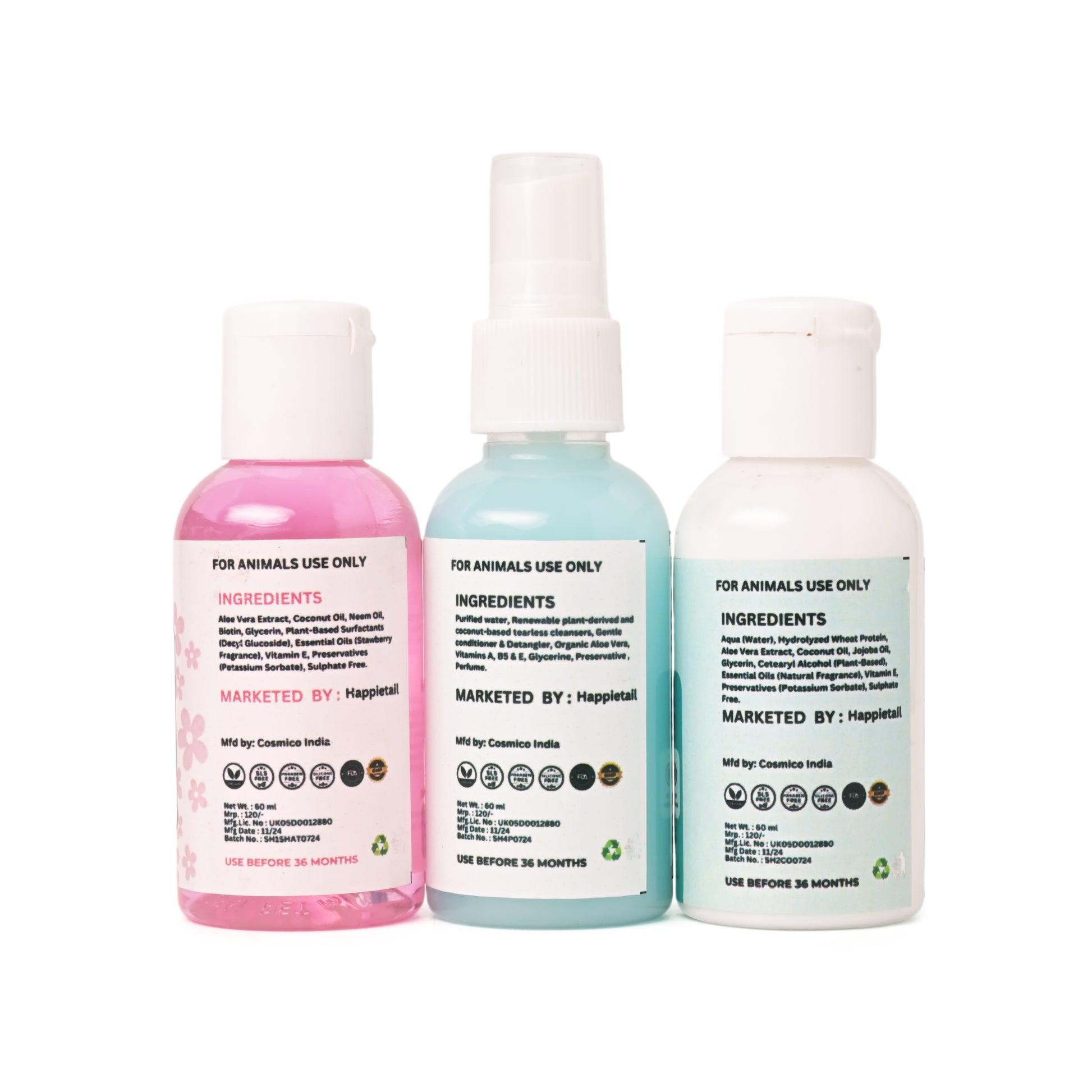 Happietail's Grooming Combo