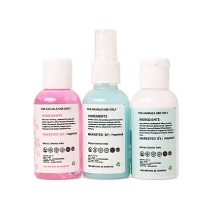 Happietail's Grooming Combo - 60ml EACH