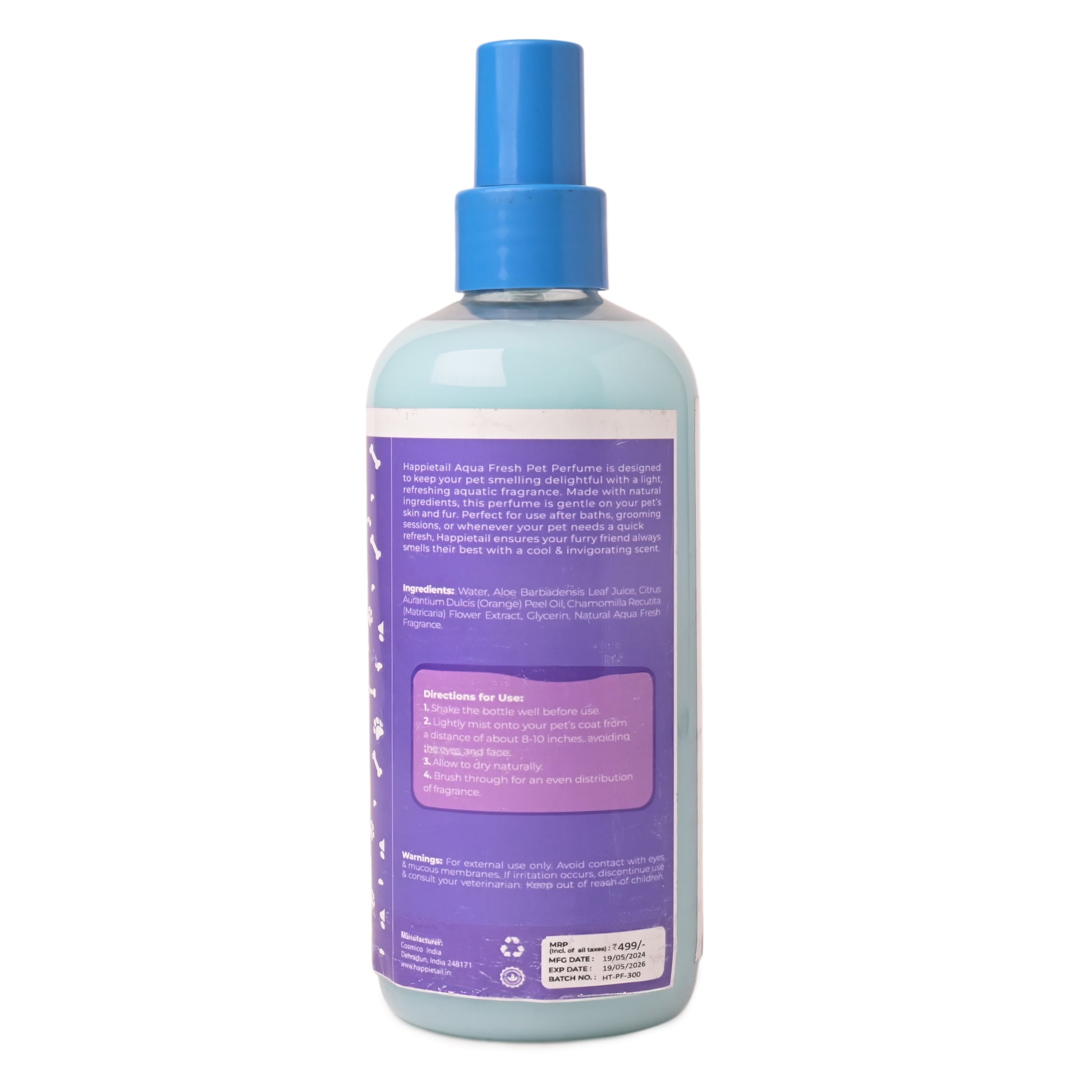 Happietail's Aqua Fresh Perfume