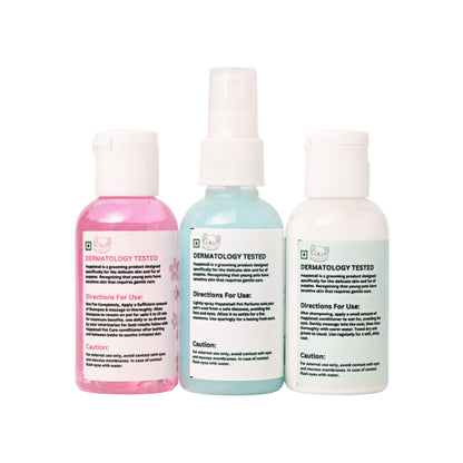 Happietail's Grooming Combo - 60ml EACH