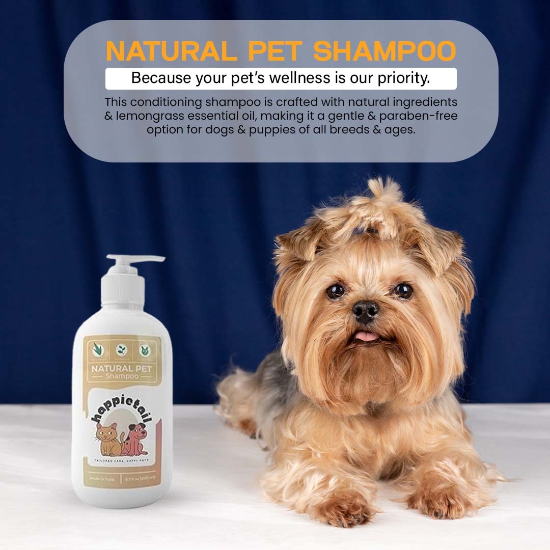 Happietail's Natural Pet Shampoo 500ml